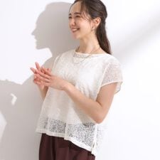 【2点セット】刺繍レーストップス