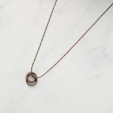 【2WAY】リング＆クリアドロップネックレス