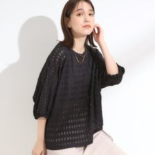 シューラルー(SHOOLARUE)の【S-LL】涼やかで好印象 シアードルマントップス