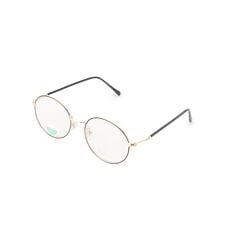 【ブルーライトカット】長モダンメタルメガネ