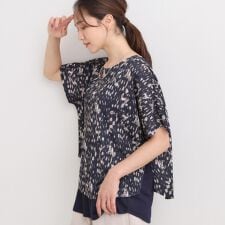 【S-LL体型カバー】インせず着られる レイヤードトップス