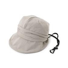 シューラルー(SHOOLARUE)の顔周りすっぽりキャスケット【サイズ調整／あご紐付き】