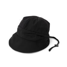 シューラルー(SHOOLARUE)の顔周りすっぽりキャスケット【サイズ調整／あご紐付き】