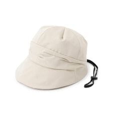 シューラルー(SHOOLARUE)の顔周りすっぽりキャスケット【サイズ調整／あご紐付き】