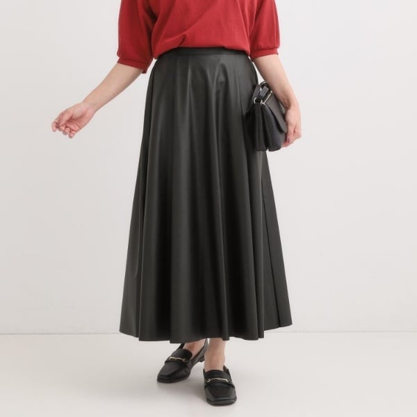 ⭐️美品⭐️シープスキンスカート　フレアスカート　羊革　レザースカート　本革 000000003356-01-m.jpg?t=