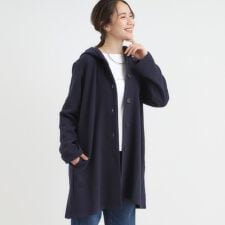 シューラルー(SHOOLARUE)の【S-LL】体型をカバーしながらスマートに魅せる ラインジャカードコーディガン