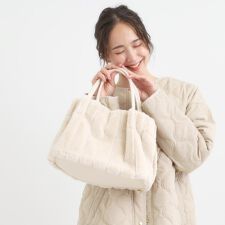 シューラルー(SHOOLARUE)の【2WAY】ストライプファートートバッグ