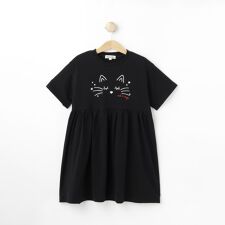 シューラルー(SHOOLARUE)の【100-150cm】アニマルプリントワンピース