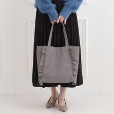 シューラルー(SHOOLARUE)の【セレモニー】フリルトートバッグ