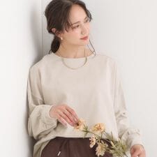 強撚裏毛 ゆるロンT