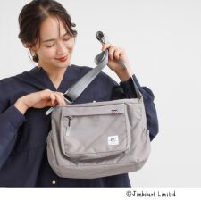 【撥水】立体ポケットショルダーバッグ【Jimbobart】