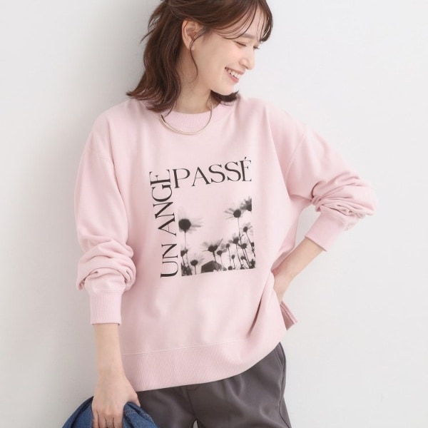 rｅ.仲里依紗ピンクカタカナロゴスエット re.仲里依紗ピンクカタカナロゴスエット re.仲里依紗ピンク