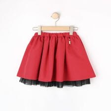 シューラルー(SHOOLARUE)の【100-150cm】リバーシブルチュールスカート