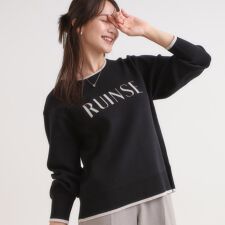 【洗濯機可毛玉レス】大人世代も取り入れやすい スウェットライク アソートニット