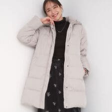 シューラルー(SHOOLARUE)の【洗濯機可S-LL】フェイクファーフード ロングダウン