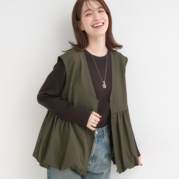 Siroぽわん裾ジレ　はな Siroぽわん裾ジレ はな Siroぽわん裾ジレ はな様専用