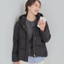 【撥水洗える】ショートフーディーダウン