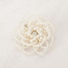 【セレモニー】パール調コサージュ