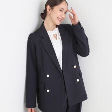 シューラルー(SHOOLARUE)の【洗えるS-LLセットアップ可】カジュアルからきれいめまで ダブルジャケット