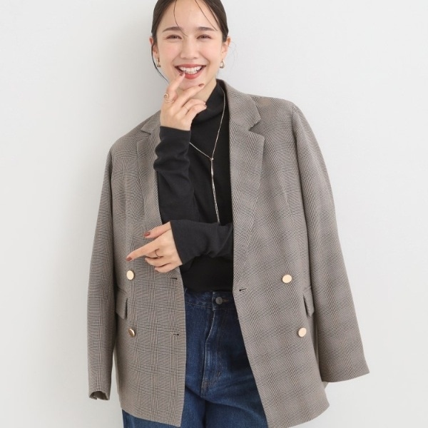 JOURNAL STANDARD ウールライクジャケット チェック 追加4》ウールライクチェックジャケット | ジャーナルスタンダード