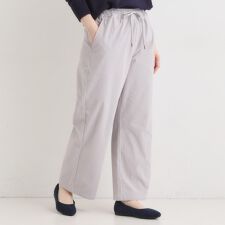 【S-LL洗濯機可裏起毛】あったかコーデュロイ ワイドパンツ