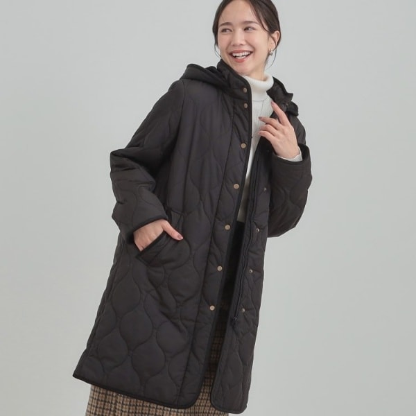 DANTON × Ray BEAMS ／ 別注 モッサ ノーカラー ダウン