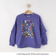 【マインクラフト】アソートプリントスウェット