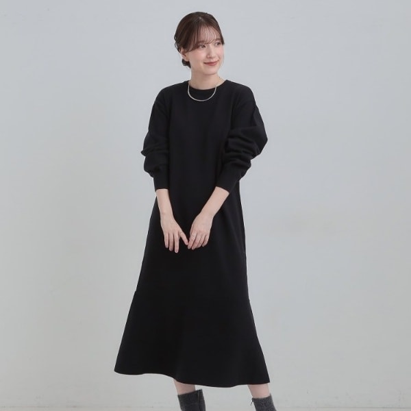 M-LL】ダンボールニットワンピース | シューラルー(SHOOLARUE