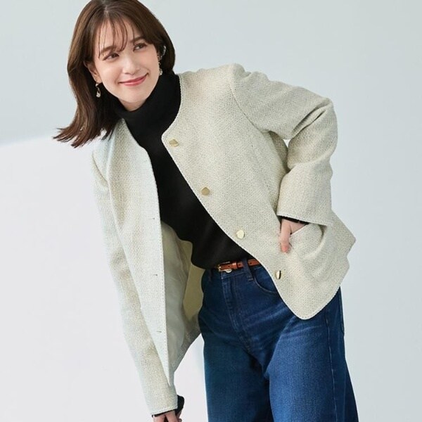 高見え間違いなし！こだわり仕立てのツイードジャケット | グローブ