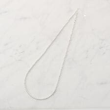 ボールチェーンネックレス