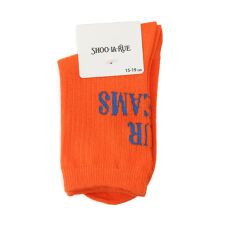 バックロゴカラフルクルー丈ソックス