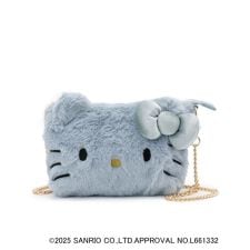 【ハローキティ】2WAYフェイクファーポシェット