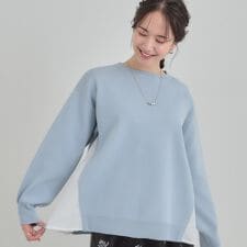 【洗濯機可S-LL体型カバー】横姿もきれい見え スポンディッシュ Aライントップス