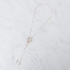 キラキラループタイネックレス