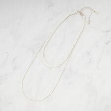 【3WAY】フェイクパールネックレス