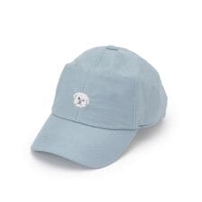 リアル犬刺繍シャイニーキャップ