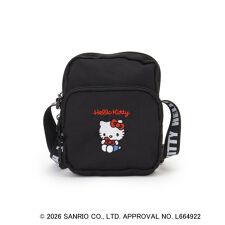 【サンリオキャラクターズ】ハローキティ＆クロミ刺繍ショルダーバッグ