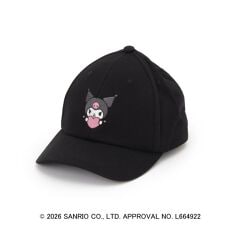 【サンリオキャラクターズ】ハローキティ＆クロミ刺繍キャップ