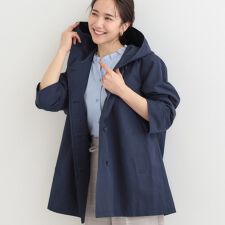 【防花粉洗濯機可S-LL】ゆったり着られる 大人のテントフーディージャケット