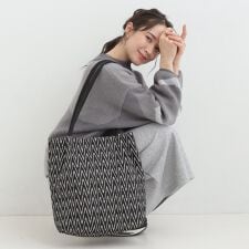 【インド製選べる4柄】ジャカードトートバッグ