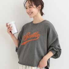 【洗濯機可S-LL】コーデの主役になる ロゴアソート 裏毛スウェット
