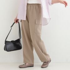 【洗濯機可S-LL2WAY】こなれたカジュアルスタイルに イージーカーゴパンツ
