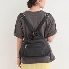 【撥水】リュックにもなる変形ショルダーバッグ