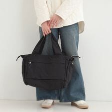 【撥水】トラベルボストンバッグ【キャリーオン】