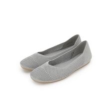 洗えてサラサラ透かし編みニットパンプス