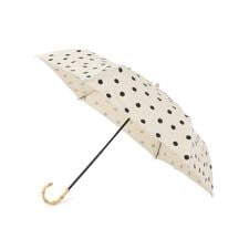 【晴雨兼用】ドット折りたたみ傘【because】
