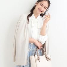 【洗濯機可ひんやりUV】さらっとしたタッチが心地よい 体型カバーも叶う　ロングカーディガン