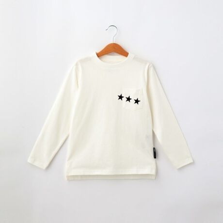 Kids 定番空紡糸天竺 長袖スターポケットtシャツ ベース ステーション Base Station ファッション通販 マルイウェブチャネル Cb003 787 22 01