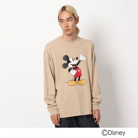Disney ディズニーmobus ミッキーマウス 長袖tシャツ ベース ステーション Base Station ファッション通販 マルイウェブチャネル