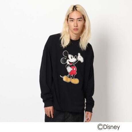 Disney ディズニーmobus ミッキーマウス 長袖tシャツ ベース ステーション Base Station ファッション通販 マルイウェブチャネル